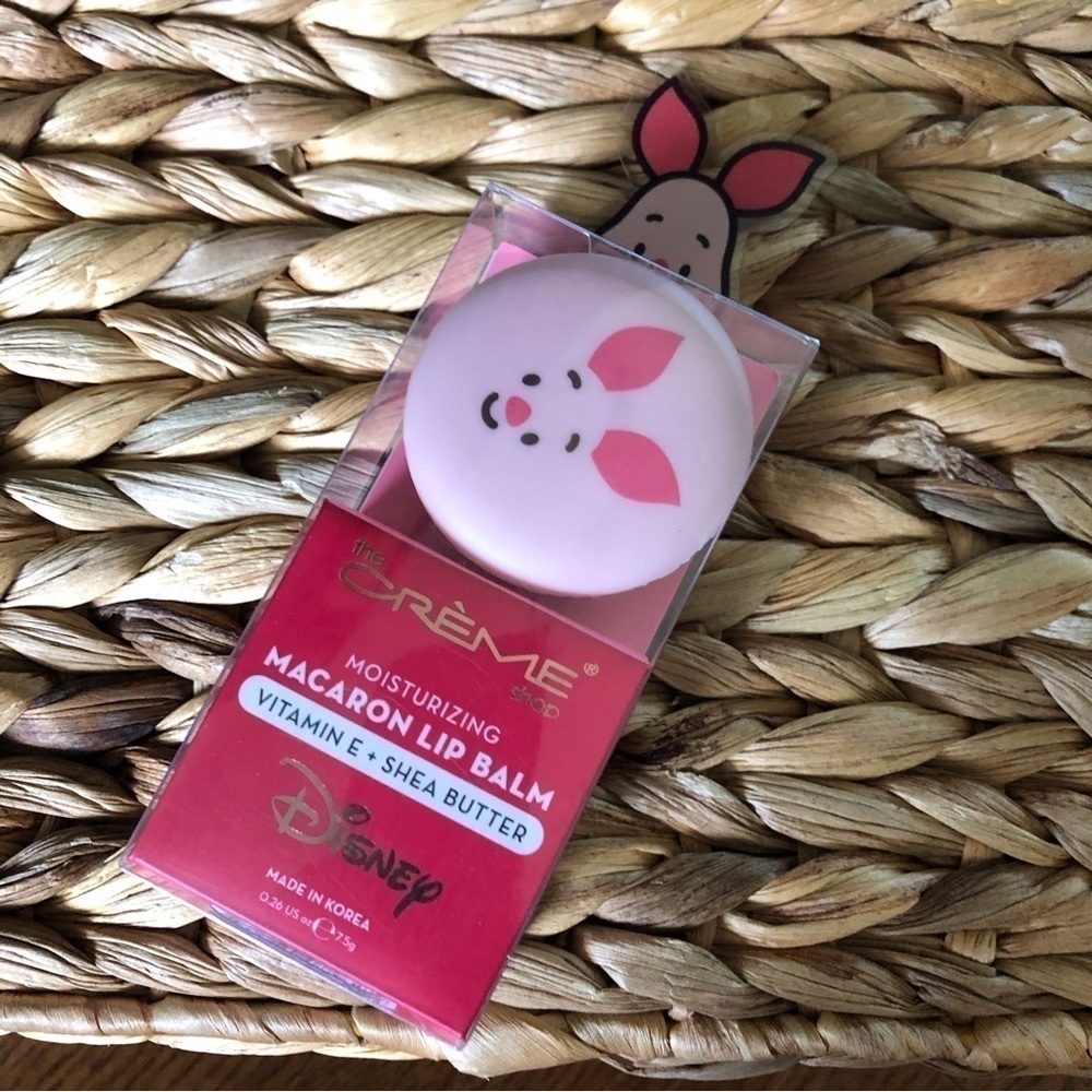 Creme Disney Piglet Moisturizing Macaron Lip Balm